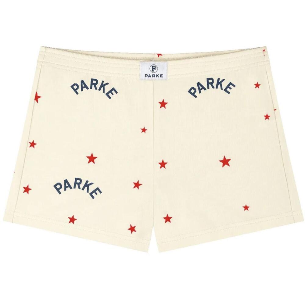 Parke 4th of July Cotton Print Shorts XL NWOT